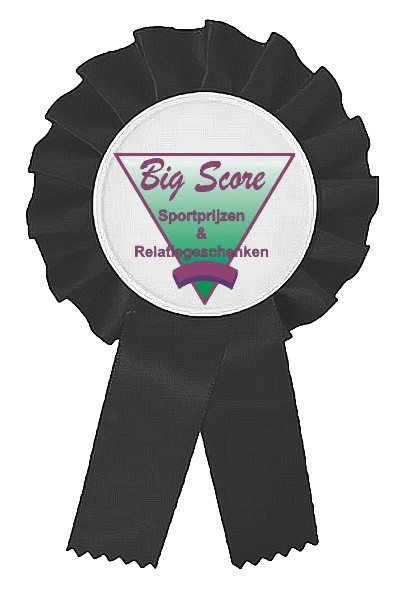 R 05 Jury Rozet Ø 8,5 L: 14,5 cm met optie Full-Colour logo Ø 50 mm